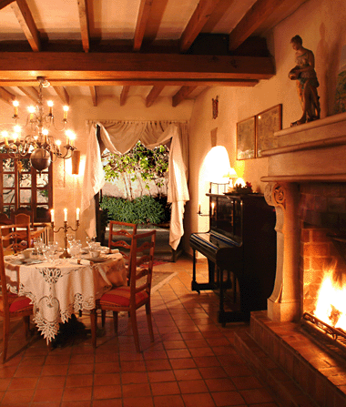 Restaurant-Kamin Restaurant-Kamin